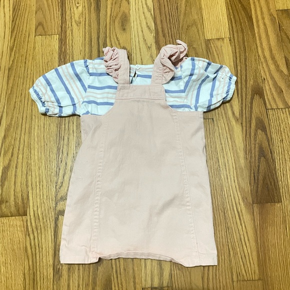 Jessica Simpson toddler button dress set size 3T - Picture 2 of 4